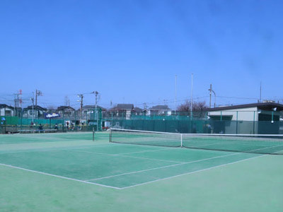 山村学園高等学校 全天候型テニスコート(第一グラウンド)